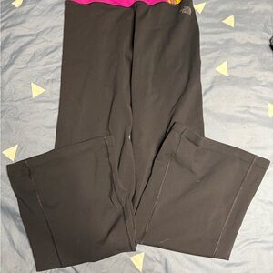 The North Face Black and Pink Athletic Pants